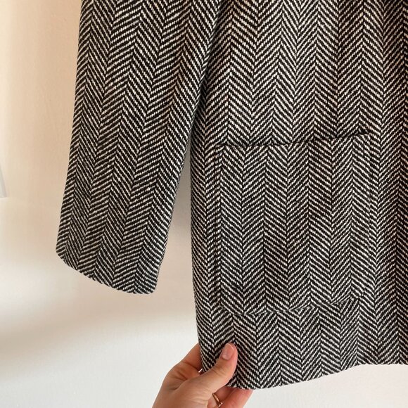 Chevron Patterned Blazer Jacket - Picture 3 of 4